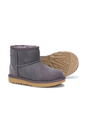 stivaletto in pelle grigio UGG KIDS | 1017715KGREY